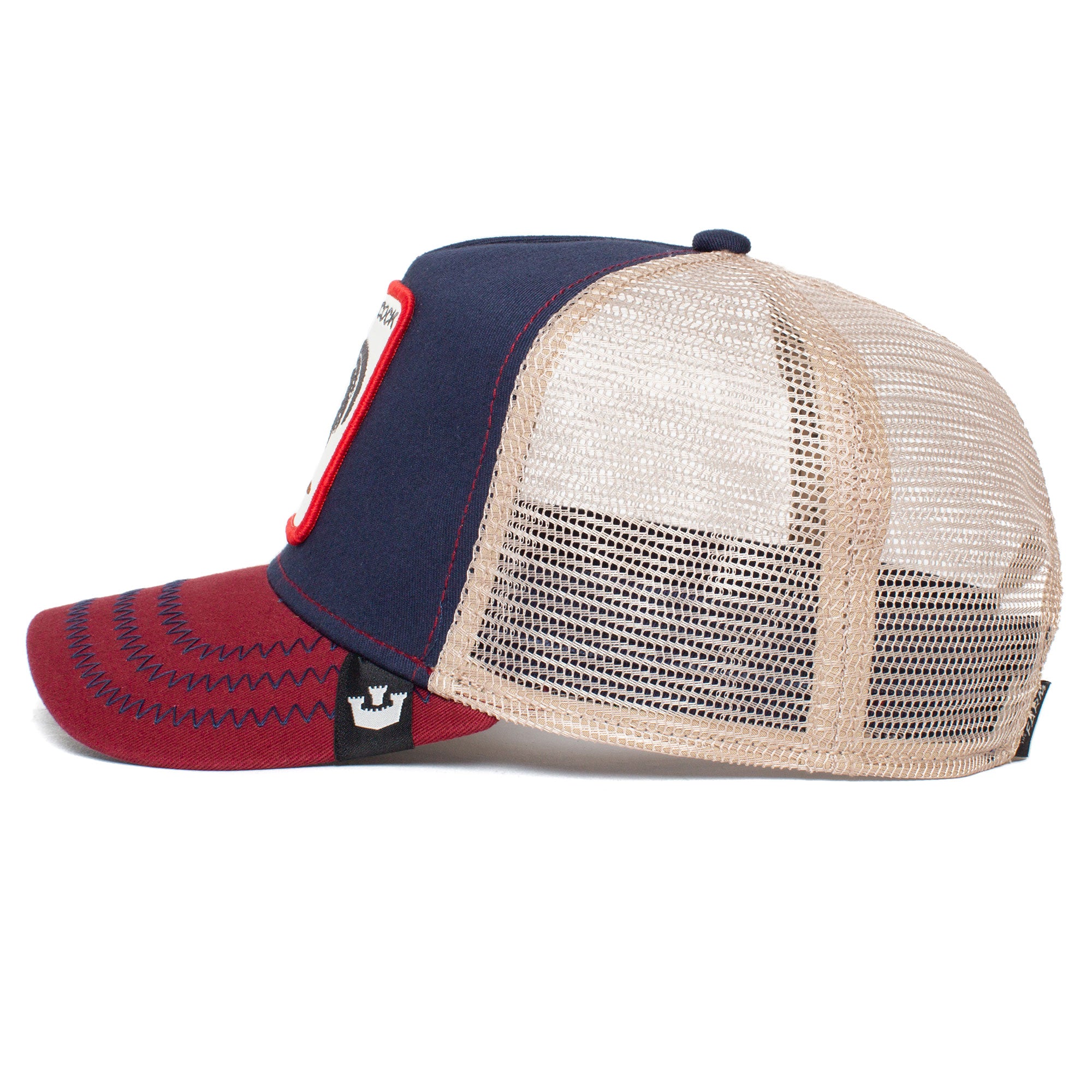Rooster-Patched Trucker Hat