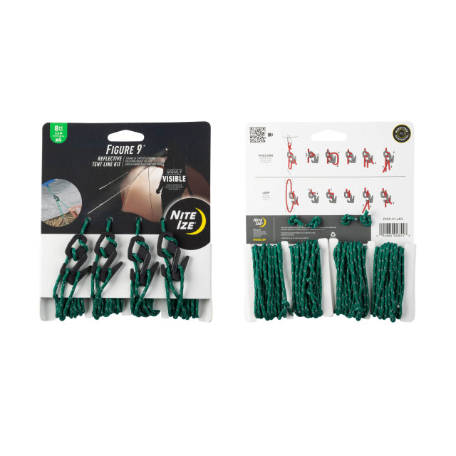 Braided Figure-9 Tent Line Kit