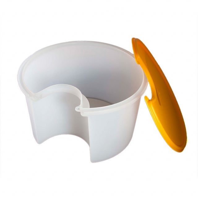 C – cutout Plastic Storage Bucket