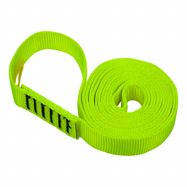 Marked Coiled Nylon Securing Strap