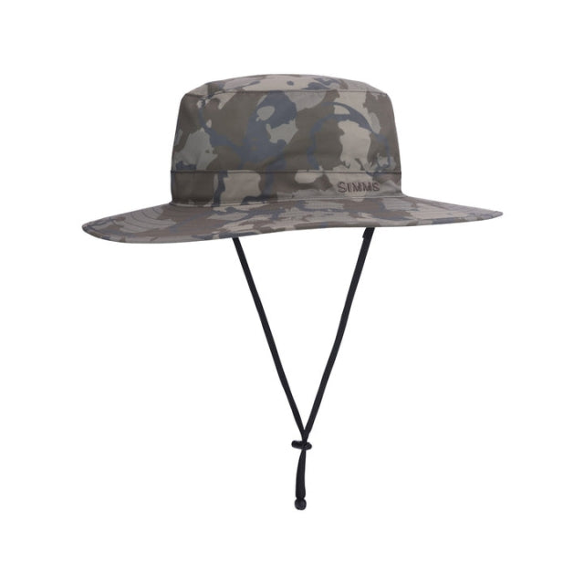 Digital-camouflage Wide-brimmed Sombrero
