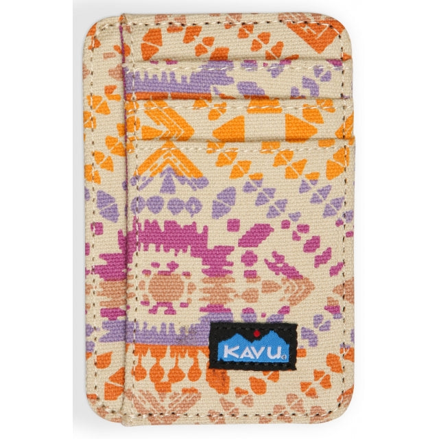 Minimalist Textured Fabric Card Wallet