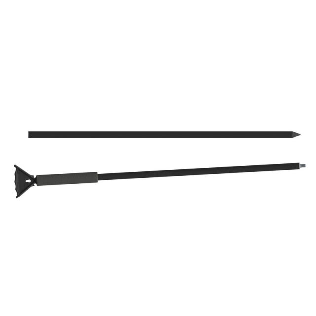 Minimalist Two-piece Outdoor Support Pole Set