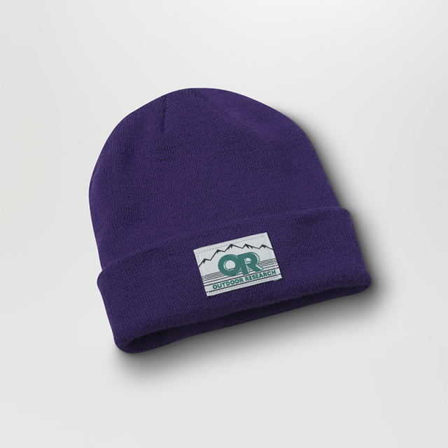 Patch - adorned Knit Beanie
