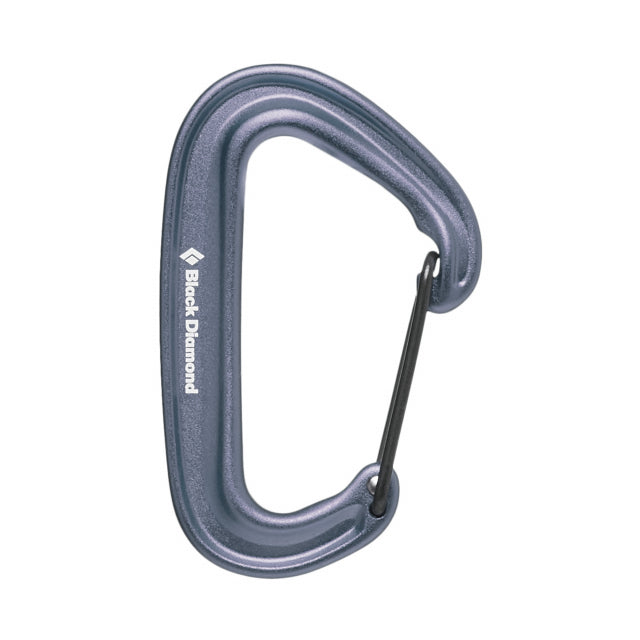 D-shaped Anodized Aluminum Carabiner