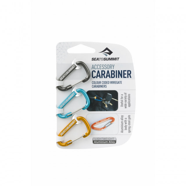 Wiregate Aluminum Alloy Carabiner 3 Pack