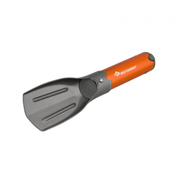 Slot-designed Foldable Alloy Pocket Trowel