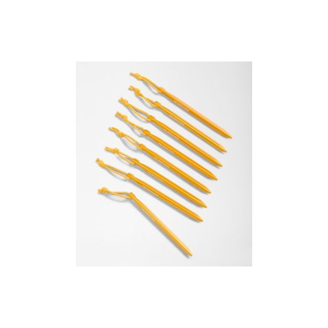 Looped-top Plastic Tent Pegs (8-pack)