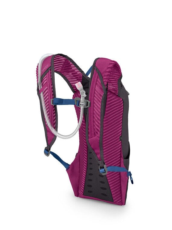 Textured Paneled Hydration Backpack